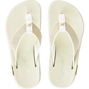 SANDALIA KENNER K PRO DOTS BRANCO CAQUI 1300040100-3