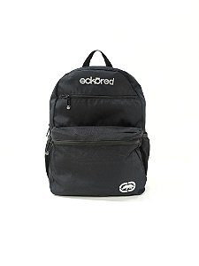 Mochila Ecko Grande Escolar Trabalho  - Preto - Liso Ean 7899920930473