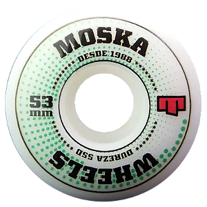 Roda Moska Skate White Rock 53mm R01003