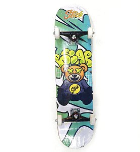 Skate Montado Stick SKT Inic Urso M03
