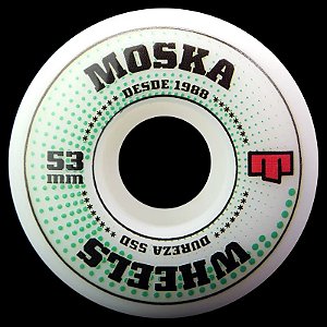 Roda Moska Skate White Rock 53mm R01003