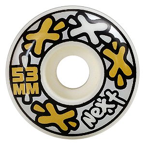 Roda Skate Next II 53mm Amarela R04012