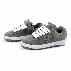 Tênis Freeday JAB Camurça Cinza Branco FR25004