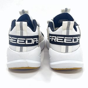 Tênis Freeday Static Cinza Branco FR30003