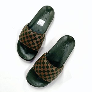 CHINELO VANS SLIDE ON VERD LA COSTA SLI-VN000E83FRNC