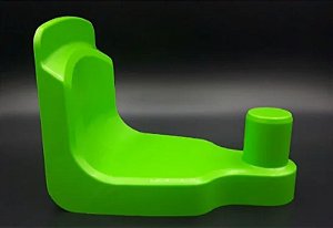 Base L Parede - Verde