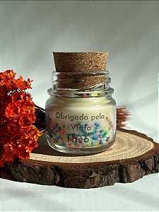 Kit 10 mini velas aromáticas Birthday Cake - Personalizadas