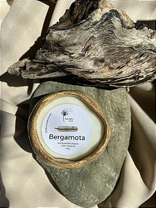 Vela Aromática em Cerâmica Artesanal Bergamota 50g