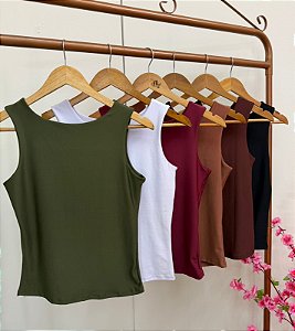 Blusa Regata Suplex duplo