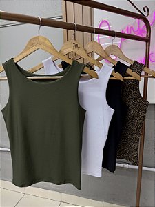 Blusa Regata Suplex duplo