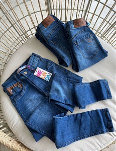 CALÇA JEANS ESCURA COU