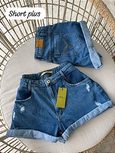 Shorts Jeans Daiana Plus Size