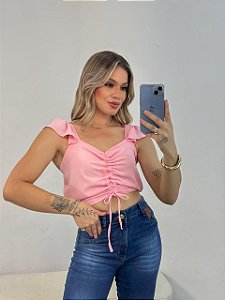 Cropped Amarração Duna Lisa