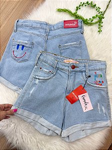 SHORTS JEANS SORRISO