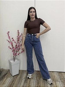Calça Wide Leg Lisa