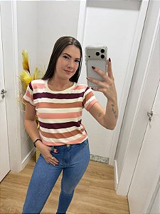 Blusa Listras Coloridas