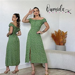 Vestido Ciganinha verde