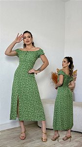 Vestido Ciganinha verde