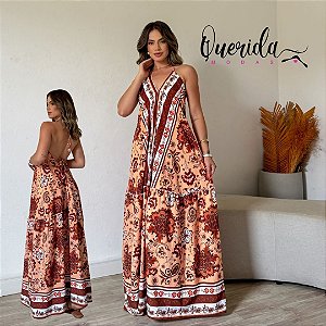 Vestido Indiano Marrom