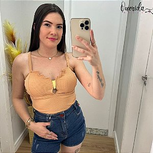 Blusa Maria Alça Bege