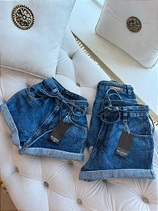 Shorts Jeans Flavia Cadarço