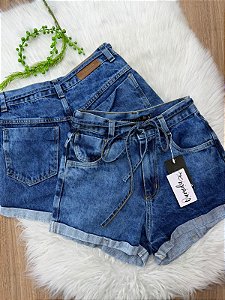 Shorts Jeans Flavia Cadarço