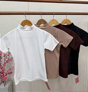 Blusa Ribana gola Flanelada