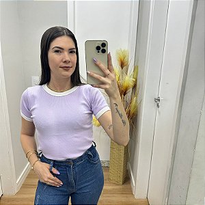 Blusa Ribana Ana Lilas