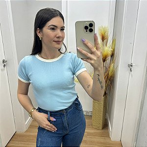 Blusa Ribana Ana Azul