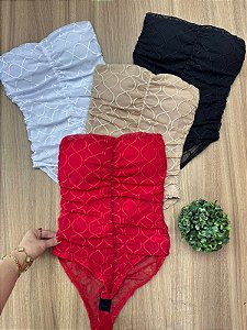 Body Tule tomara que caia