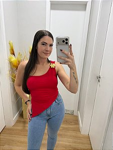 Blusa Nula Manga Sara