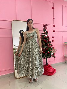 Vestido Midi Florzinha