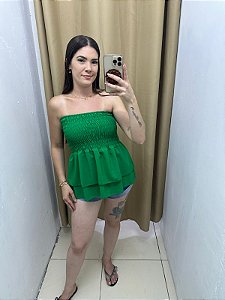 Blusa Bata Lisa Lastex