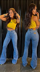 Calça Jeans Flare Clara