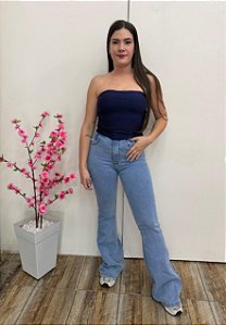 Calça Jeans Flare Clara