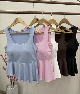 Blusa Peplum Valeria