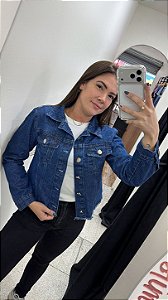 Jaqueta Jeans Mariana Botão