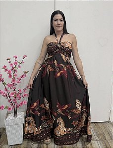 Vestido Andria Onça