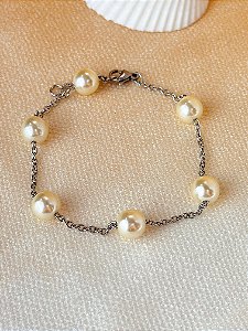 PULSEIRA AÇO PÉROLA