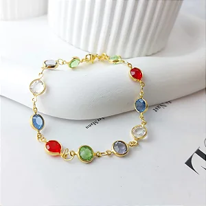 PULSEIRA REDONDO COLORIDA