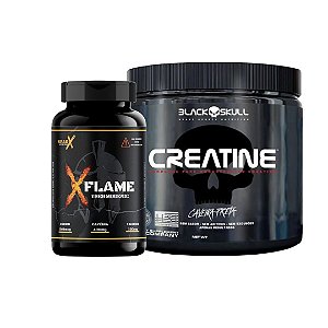X FLAME + CREATINA BLACK SKULL 150g