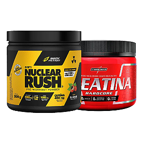 NUCLEAR RUSH (100G) + CREATINA HARDCORE (150G)