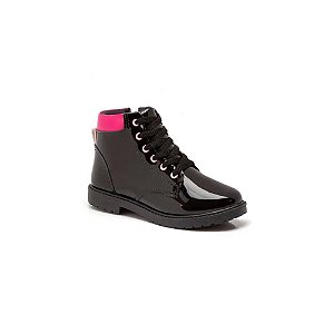 Bota Klin Rock Preto/Pink  Feminino