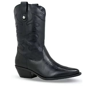 Bota Bottero Atanado Napoli Preto Feminino