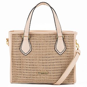 Bolsa Rafitthy Saquê/Nude Feminino