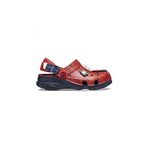 Sandália Crocs Spider Man All Terrain Clog Vermelho Masculino