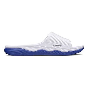 Chinelo Mizuno Mz Slide Enerzy Branco/Azul Roya Masculino