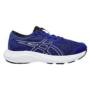 Tênis Asics Contend 9 GS True Azul/Branco Infantil