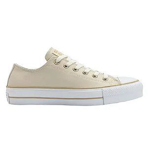 Tênis Converse All Star Argila Bege Claro/Caqui Flosco Feminino