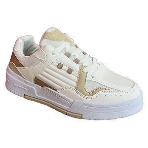 Tênis Ramarim Cabedal Amesterda Off White Feminino